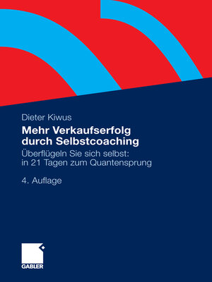 cover image of Mehr Verkaufserfolg durch Selbstcoaching